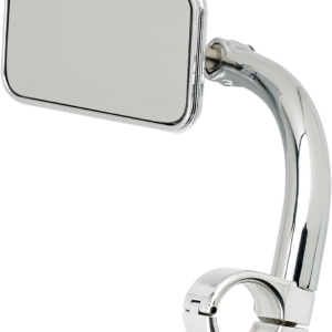 Rectangular Clamp-On Mirror - 7/8" - Chrome