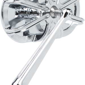 Mirror - Side View - Caged Series/10 Gauge - Chrome - Left