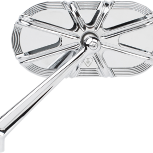 Mirror - Side View - Caged Series/Deep Cut - Chrome - Left
