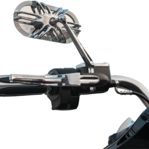 Mirror - Side View - Caged Series/Deep Cut - Chrome - Right