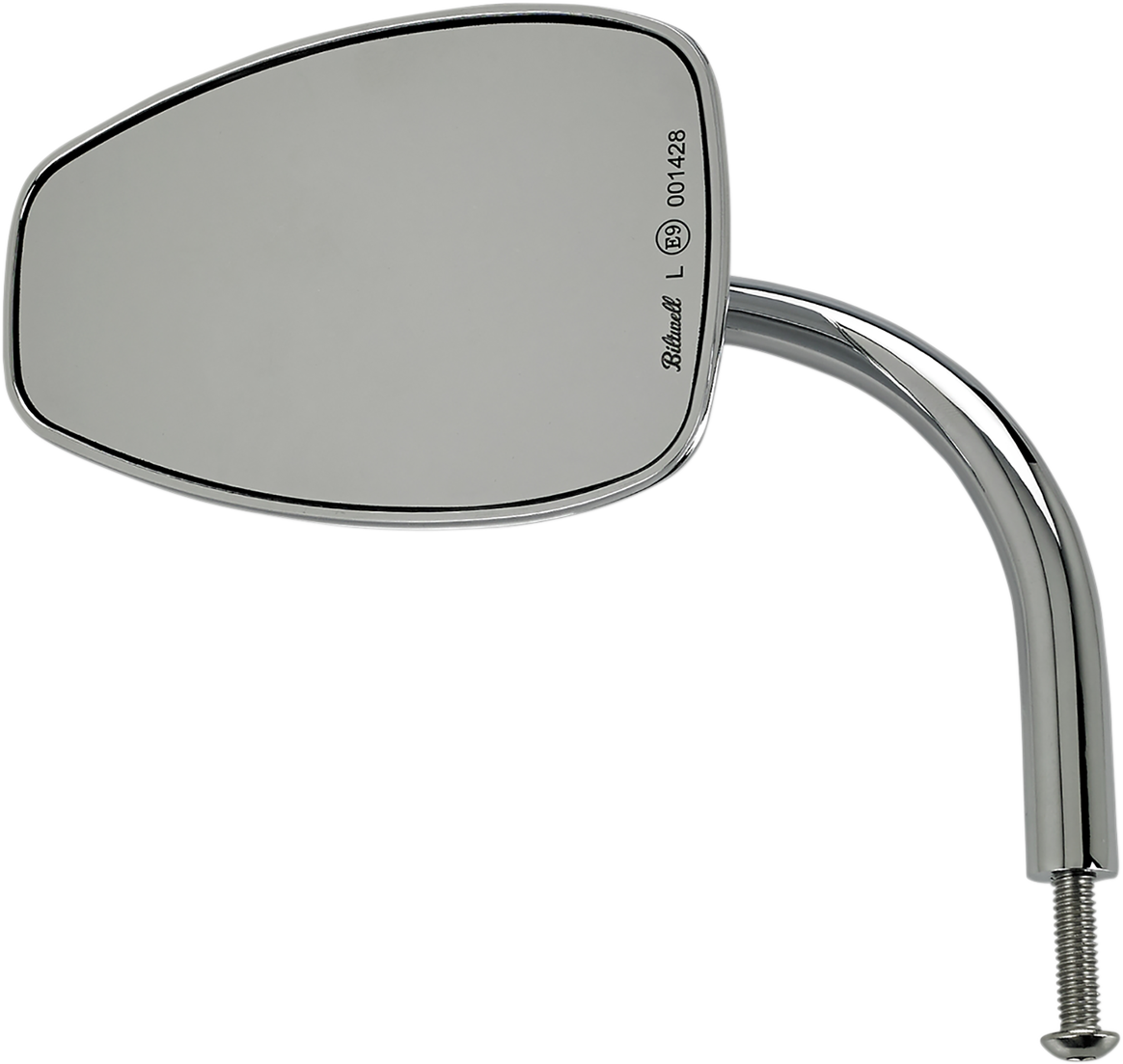 Mirror - Tear Drop - Chrome - Image 2