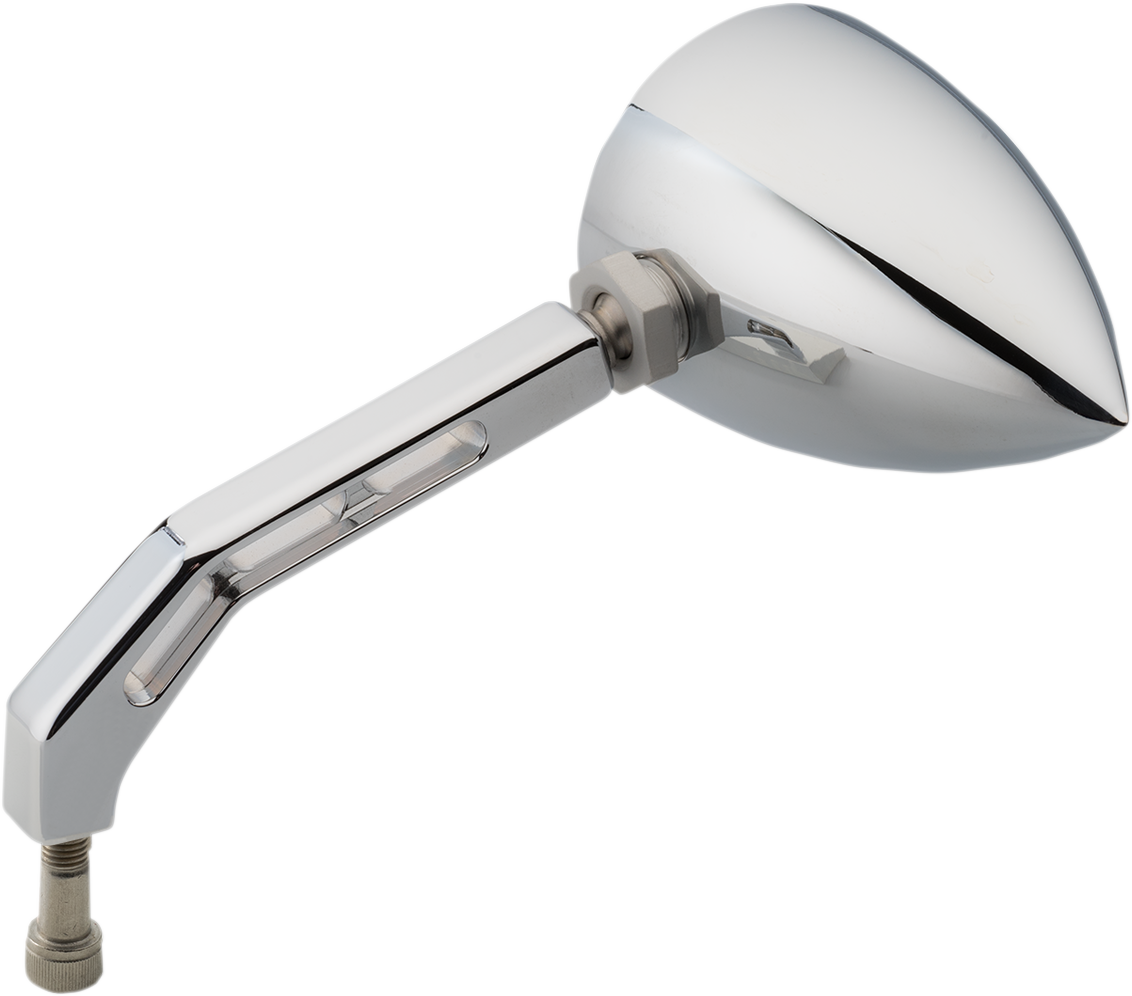 Mirror - ViewTech 5 - Side View - Teardrop - Chrome - Image 2