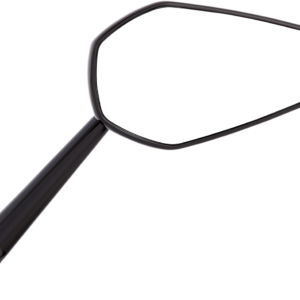 Mirror - Mini/Stocker - Side View - Hexagon - Black - Right