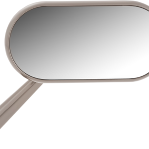 Mirror - Side View - Oval - Titanium - Right