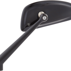 Mirror - Tearchop - Side View - Teardrop - Black - Left