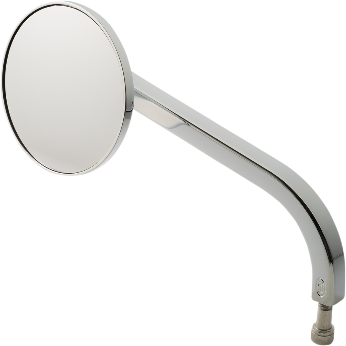 Mirror - No. 7 Standard - Side View - Round - Chrome - Left - Image 2