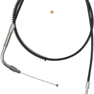 Throttle Cable - +3" - Black