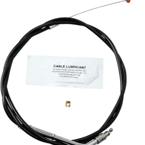 Throttle Cable - +6" - Black