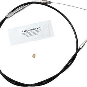 Throttle Cable - +6" - Black