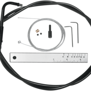 Throttle Cable - BYO™ - 90° - Black