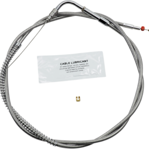 Throttle Cable - +8" - Stainless Steel
