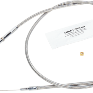 Throttle Cable - +8" - Stainless Steel