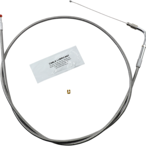 Throttle Cable - +10" - Stainless Steel