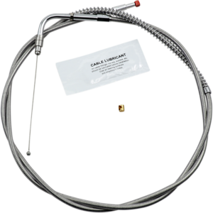 Throttle Cable - +12" - Stainless Steel