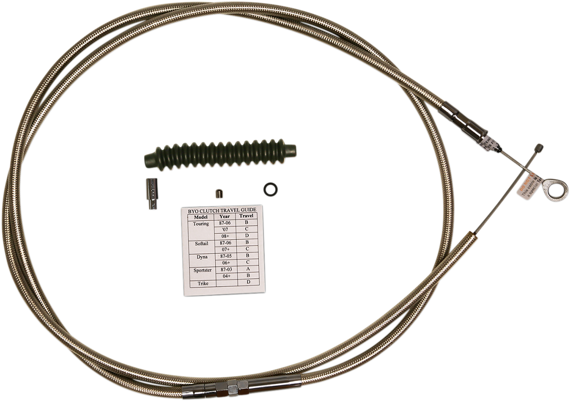 Control Cable Kit - BYO™ - Braided Stainless Steel