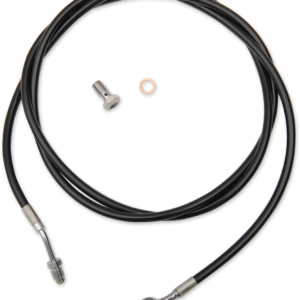 Clutch Cable - 15" - 17" Ape Hanger Handlebars - Black Vinyl