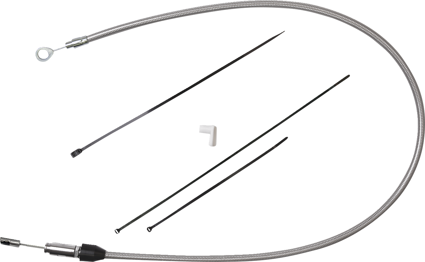 Quick Connect Clutch Cable - Upper - 48" - Stainless Steel