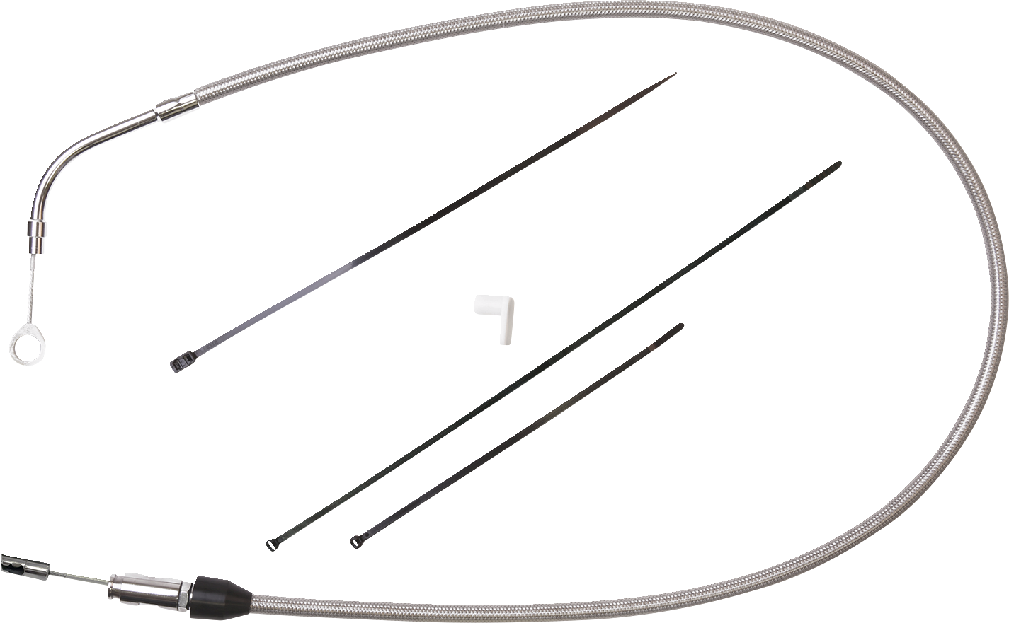 Quick Connect Clutch Cable - Upper - 45" - Stainless Steel