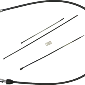 Quick Connect Clutch Cable - Upper - 36" - Black/Chrome