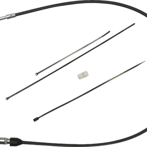 Quick Connect Clutch Cable - Upper - 39" - Black/Chrome