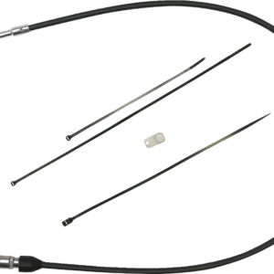 Quick Connect Clutch Cable - Upper - 41" - Black/Chrome