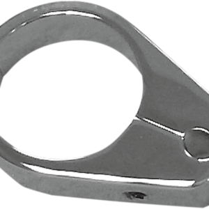 Cable Clamp - Single Throttle/Idle - 1-1/4" - Chrome