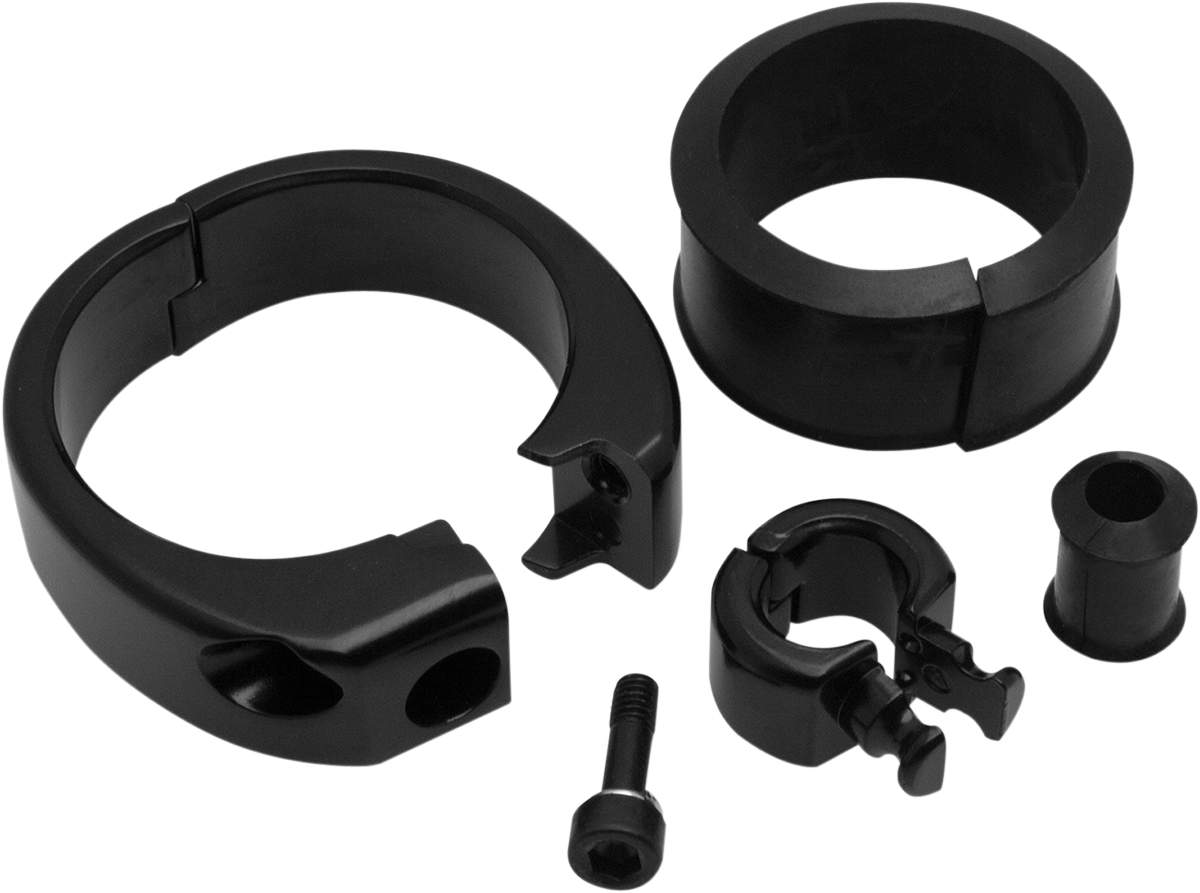 Cable Clamp - Single - 1-1/4" - 1-1/2" Mounting Diameter - Black - Image 2