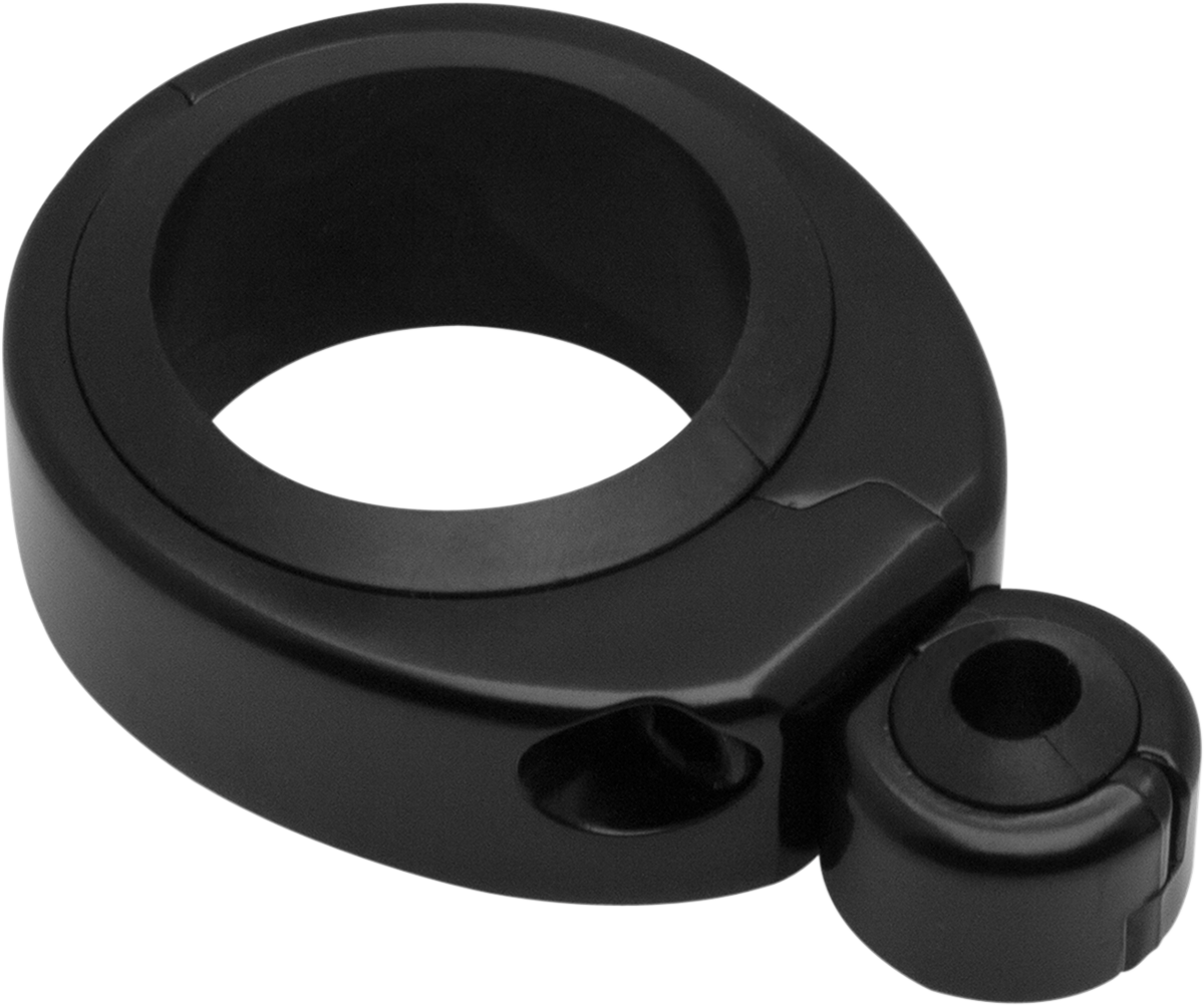 Cable Clamp - Single - 1-1/4" - 1-1/2" Mounting Diameter - Black