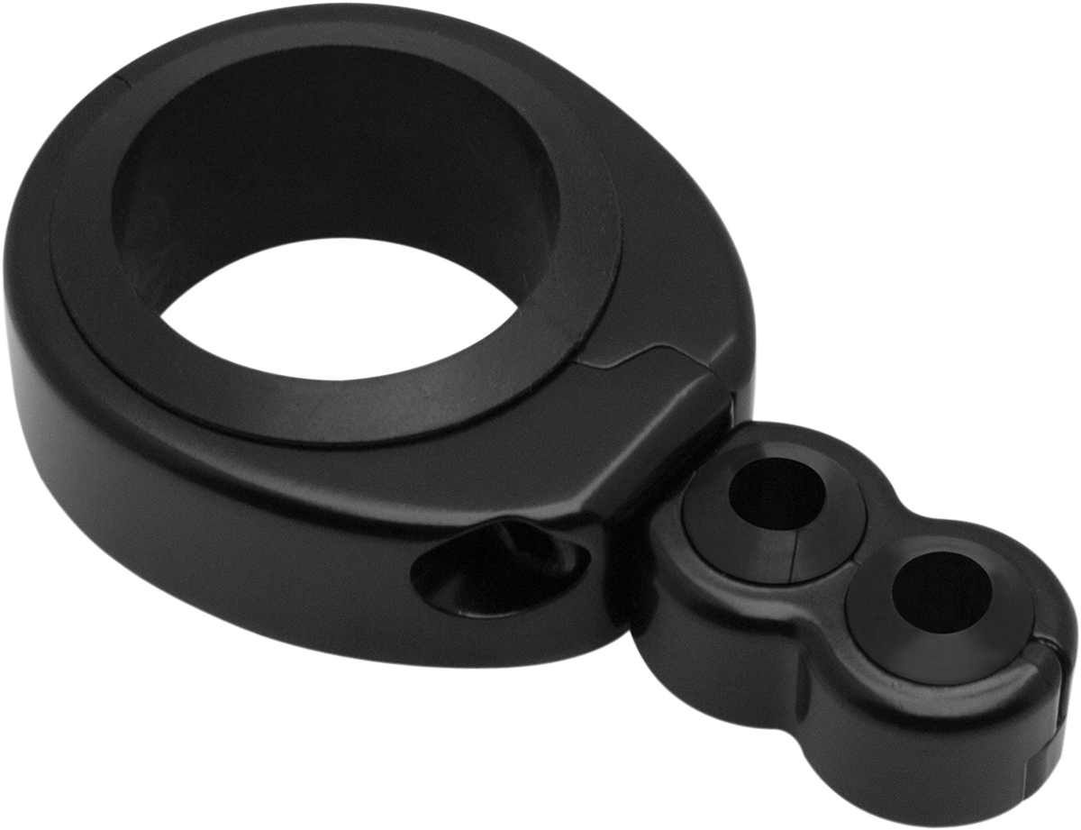 Cable Clamp - Dual - 1-1/4" - 1-1/2" Mounting Diameter - Black