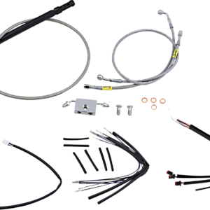Control Kit - 16" Gorilla Handlebars - Stainless