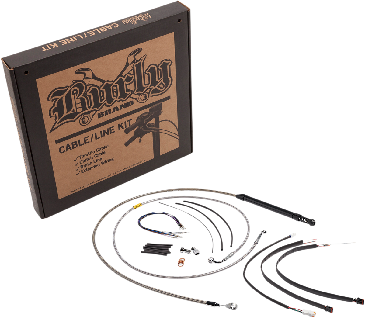 Control Kit - 18" Gorilla Handlebars - Stainless