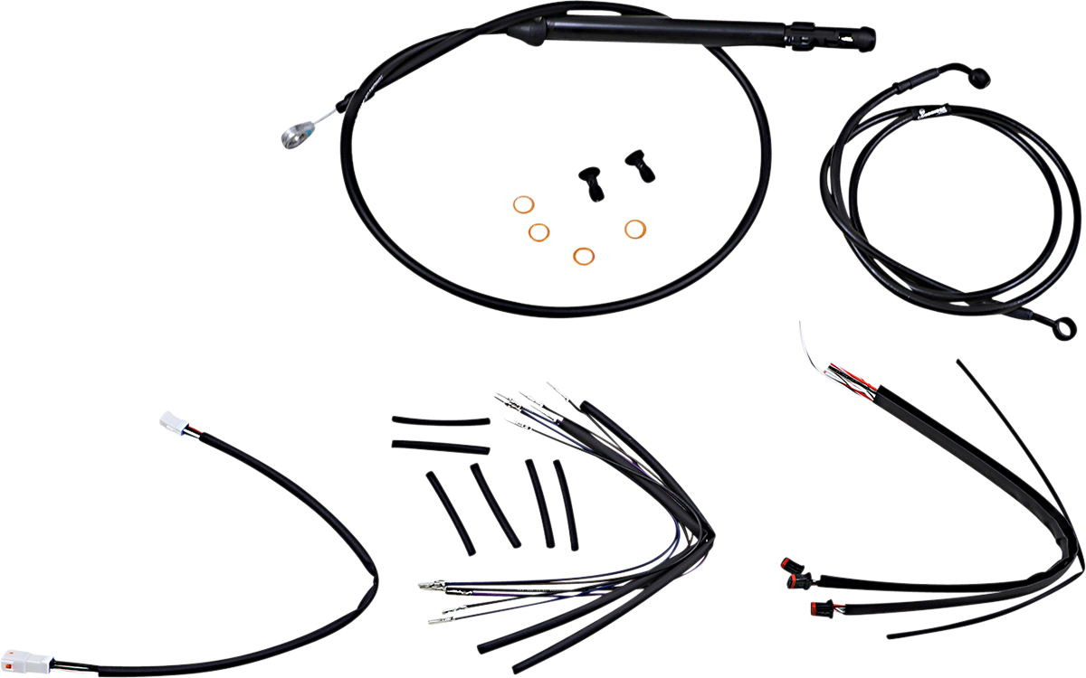 Control Kit - 14" Gorilla Handlebars - Black - Image 2