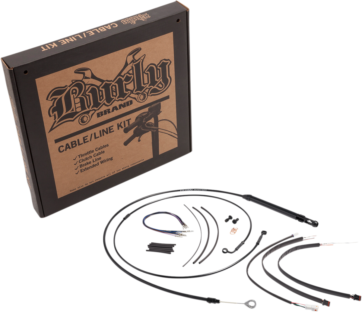 Control Kit - 18" Gorilla Handlebars - Black