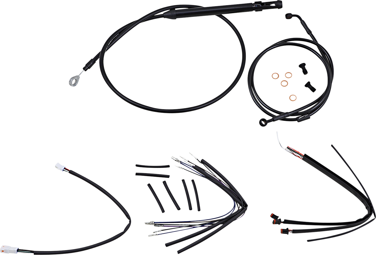 Control Kit - 18" Gorilla Handlebars - Black - Image 2