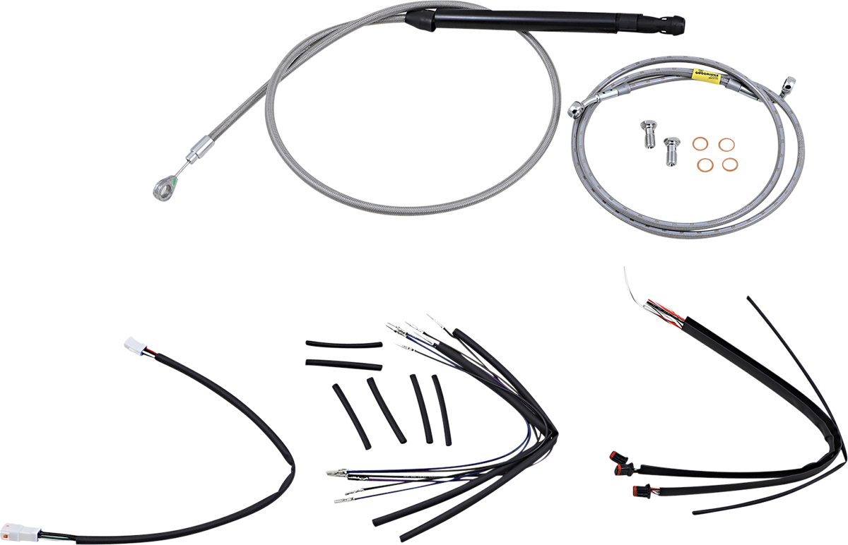 Control Kit - 18" Gorilla Handlebars - Stainless