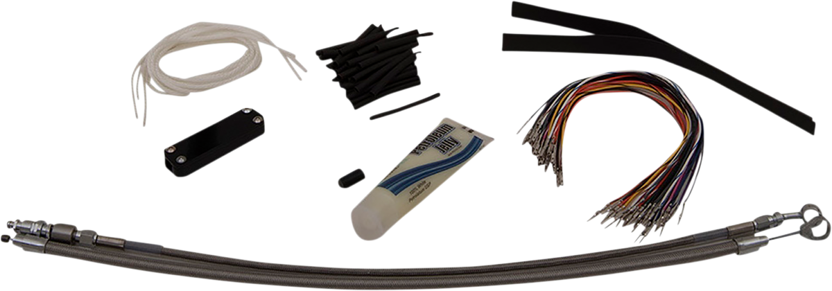 Installation Kit - Cable Clutch - 14" - Braided