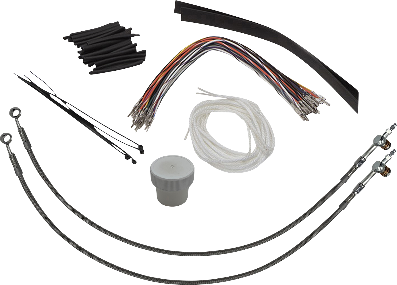 Installation Kit - Hydraulic Clutch - 14" - Braided