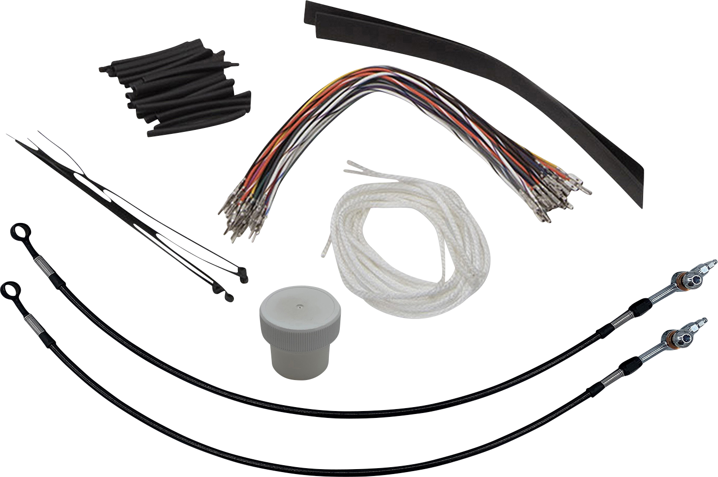 Installation Kit - Hydraulic Clutch - 14" - Black