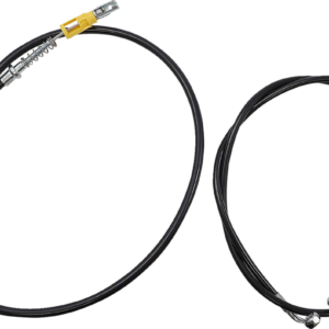 Handlebar Cable/Brake Line Kit - Quick Connect - Complete - 15" - 17" Handlebars - Black