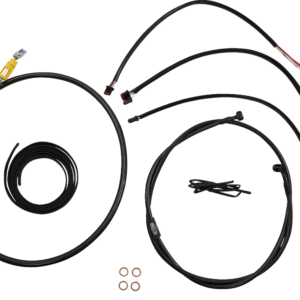 Handlebar Cable/Brake Line Kit - Quick Connect - Complete - 18" - 20" Handlebars - Midnight