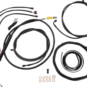 Handlebar Cable/Brake Line Kit - Complete - 18" - 20" Handlebars - Midnight