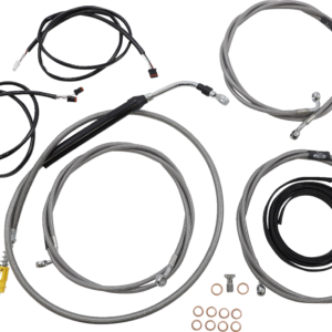 Cable Kit - 15" - 17" Handlebars - ABS - Stainless