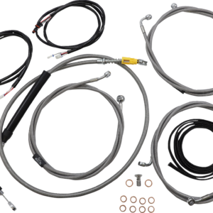 Cable Kit - 18" - 20" Handlebars - ABS - Stainless
