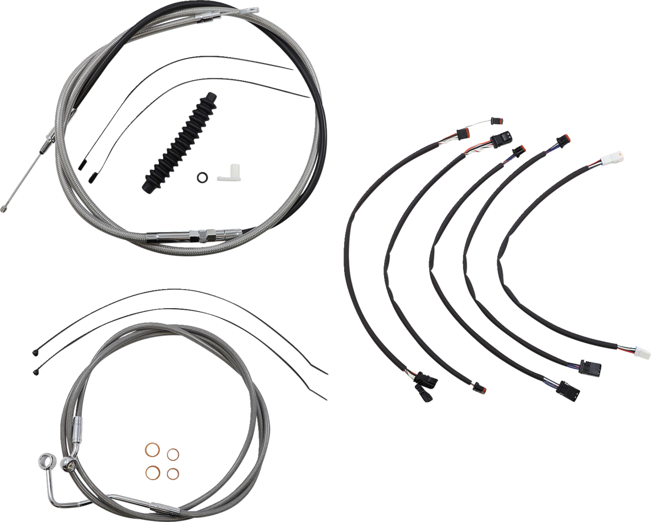 XR Handlebar Installation Kit - Stainless Steel/Chrome