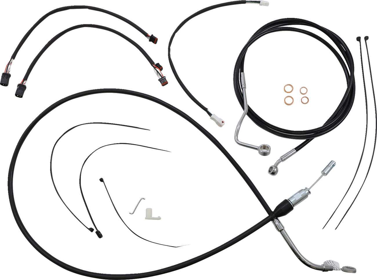 XR Handlebar Installation Kit - Black/Chrome