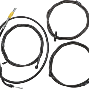 Handlebar Cable/Brake Line Kit - Complete - 12" - 14" Handlebars - Midnight