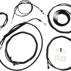 Cable Kit - 18" - 20" Handlebars - ABS - Midnight