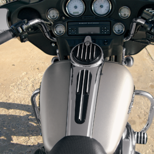 Fuel Door - Finned - Gloss Black