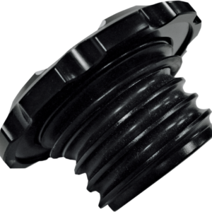 Gas Cap - Techno - Black - Harley-Davidson