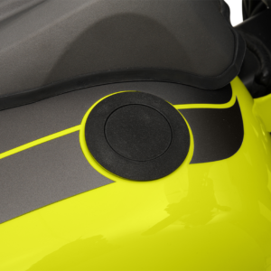 Gas Cap - Vented Pop-Up - Black Wrinkle